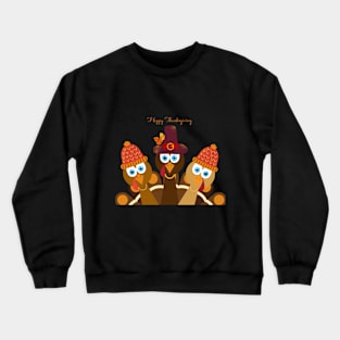 Happy Thanksgiving Crewneck Sweatshirt